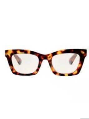 Women's Glasses Oversized Tortoise Square Oprah Readers Large Thick 2.0 2.25 2.5